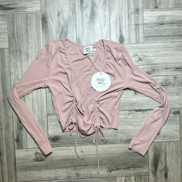 Princess Polly SICILY TOP PINK US 8 - Picture 1 of 7